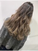 バレイヤージュで作るナチュラルグラデーション
