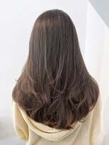 アイティーバイアルバム 藤沢店(IT by ALBUM)&nbsp;ロング韓国ヘア顔周りレイヤーおくれ毛_ba536733