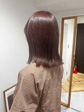 ノック(knock) Pink Brown color