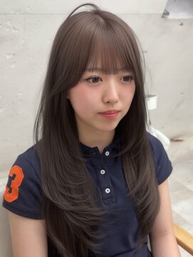 ビュー フクオカ(VIEW FUKUOKA) グレージュ×レイヤーカット