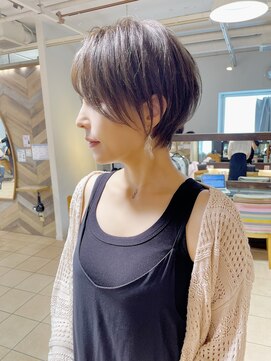 ネオリーブ モカ 川崎チネチッタ店(Neolive mocca) 似合わせカット 大人 ショートボブ 前髪 川崎 イメチェン