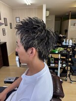 ハングアウト(Hangout)&nbsp;スパイキーショート×メッシュ