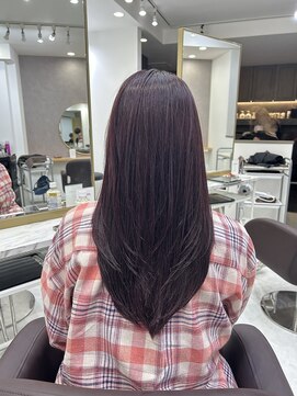 アイズ 横浜(IS) ピンクラベンダー/ブリーチなし/レイヤーカット