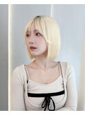 顔周り/小顔/レイヤー/髪質改善/韓国風巻き/ミルクティー/札幌