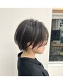 アグ ヘアー ギフト 広瀬通店(Agu hair gift) 束感ショート!骨格、輪郭に合わせてカットさせていただきます