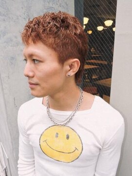 ブロック ジャポン(bloc japon) メンズショートパーマスタイル ニュアンスパーマ/本間真斗