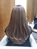 ヘアリゾート粋 リマ 銀座店(lima)&nbsp;透明感ショコラブラウン/レイヤーカット/顔まわりカット