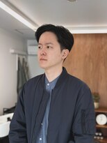 イナフ(ENUFF) 柔らかい髪でも決まる自然なアップバングスタイル