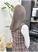 【天神】色落ちも可愛いラベンダーグレージュ/ケアブリーチ