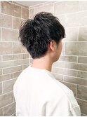 シャドウパーマショート