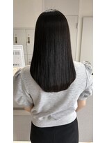 ログ(log)&nbsp;ニュアンスパーマ　髪質改善カラー　顔まわり　レイヤー　艶髪