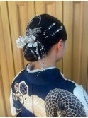 卒業式アップスタイル