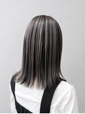 アンブレラカラー×切りっぱなしボブ