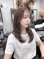 リラ(LILAC)&nbsp;【ワンカールできまる】レイヤー/顔周りレイヤー/韓国風レイヤー