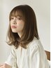 【10/10～10/12限定】似合わせデザインカット＋透明感カラー ￥8800