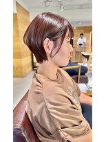 アーティクル(Article) 【Article 二子玉川】20代30代40代ボルドーカラーショート