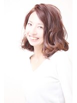 フォーチューン Hair&Spa Fortune&nbsp;ブラントカットで作る大人可愛い無造作ボブ/ヘルシースタイル