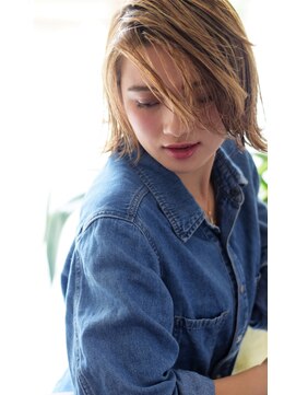 リマ(RIMA) 【RIMA】 外国人風☆透明感Ash beige×リップラインBob