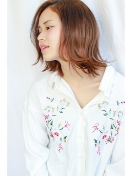 ヘアーデザイン リマ(Hair Design Lima) 『Lima』耳かけワンサイド外ハネボブ