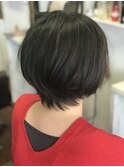 襟足少し残し気味のやーつ