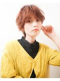 マッシュショート ゆるパーマ うざバング