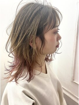 シーン(sCene) ☆ ｓＣｅｎｅ（シーン）☆ ミディアムウルフレイヤー　　下防