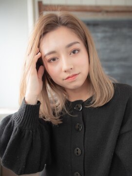 フラミューム 藤沢(flammeum) 外国人風ハイトーンボブ【藤沢】【辻堂】