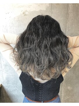 オーストヘアジジ(Aust hair Gigi) 【Aust】シルバーグラデーション、アディクシーカラー