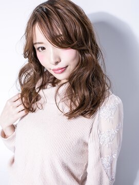 カバーヘア イヴ 戸頭店(COVER HAIR EVE) シアベージュカーリーセミウェットウェーブv戸頭20代30代40代