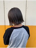 ボブ×シアーグレージュ