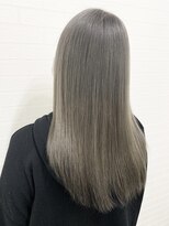 アールプラスヘアサロン(ar+ hair salon) 透け感グレージュヘア