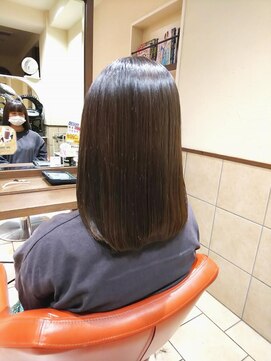 ネオリーブチノ 登戸店(Neolive cino) 髪質改善酸熱TR 超音波ハホニコTR ミディアム