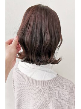 ジーナ 銀座(Zina) 髪質改善＊マロンベージュ＊20代30代40代＊かきあげ【Zina銀座】