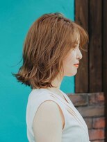 ロッソ ヘアアンドスパ 北千住店(Rosso Hair&SPA) ミディアムマロンベージュ[北千住]