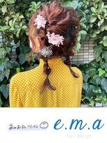 エマヘアデザイン(e.m.a Hair design) あみおろしツイン