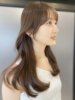 フォンズ(FONS) くびれミディ　くびれヘア　顔まわりカット 韓国ヘア 髪質改善