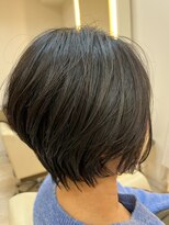 アームス リレーション(Arms Relation)&nbsp;大人かわいい小顔ひし形ショートボブ30代40代50代