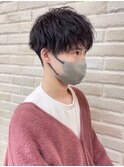 シースルーマッシュ×ゆるめツイスパ