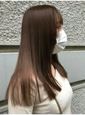 イルミナカラーでナチュラルツヤブラウン