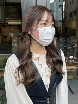 ヘアー アイス ルーチェ(HAIR ICI LUCE) まろやかベージュカラー　/中西