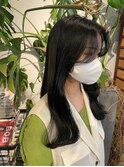 暗髪韓国レイヤー