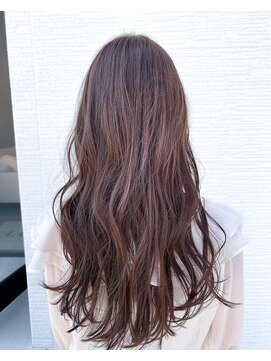 ルアン(Luan) ブリーチなし☆大人かわいいピンクベージュ◎