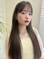 コート 表参道(Cote)&nbsp;Cote 美髪/顔まわり/前髪カット/グレージュ