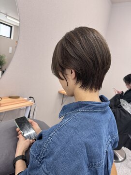 シカ 神戸三宮元町店(Cica) ショートカット くびれショート ブリーチなし 三宮 元町