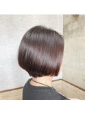 クセ毛もまとまるショートボブ