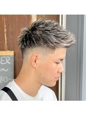 スタイリスト【上岡】ジェットフェード　メッシュ