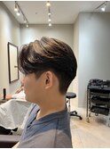 ダウンパーマ 韓国メンズヘア ニュアンスパーマ