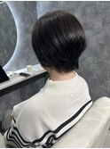 レザーカット×ショートスタイル