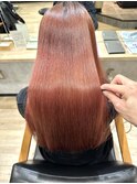 髪質改善ストレート