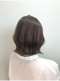 オリーブ/くびれヘア/ボブ/外ハネ/ミディアム